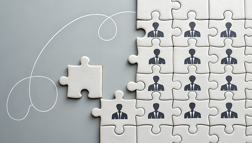 うまく職場でなじめない人のイメージ画像